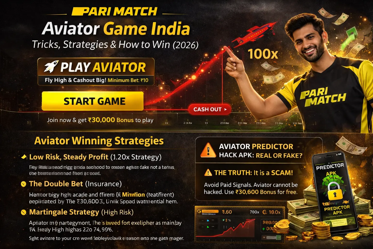 Parimatch Aviator Game India - Tricks and Strategy