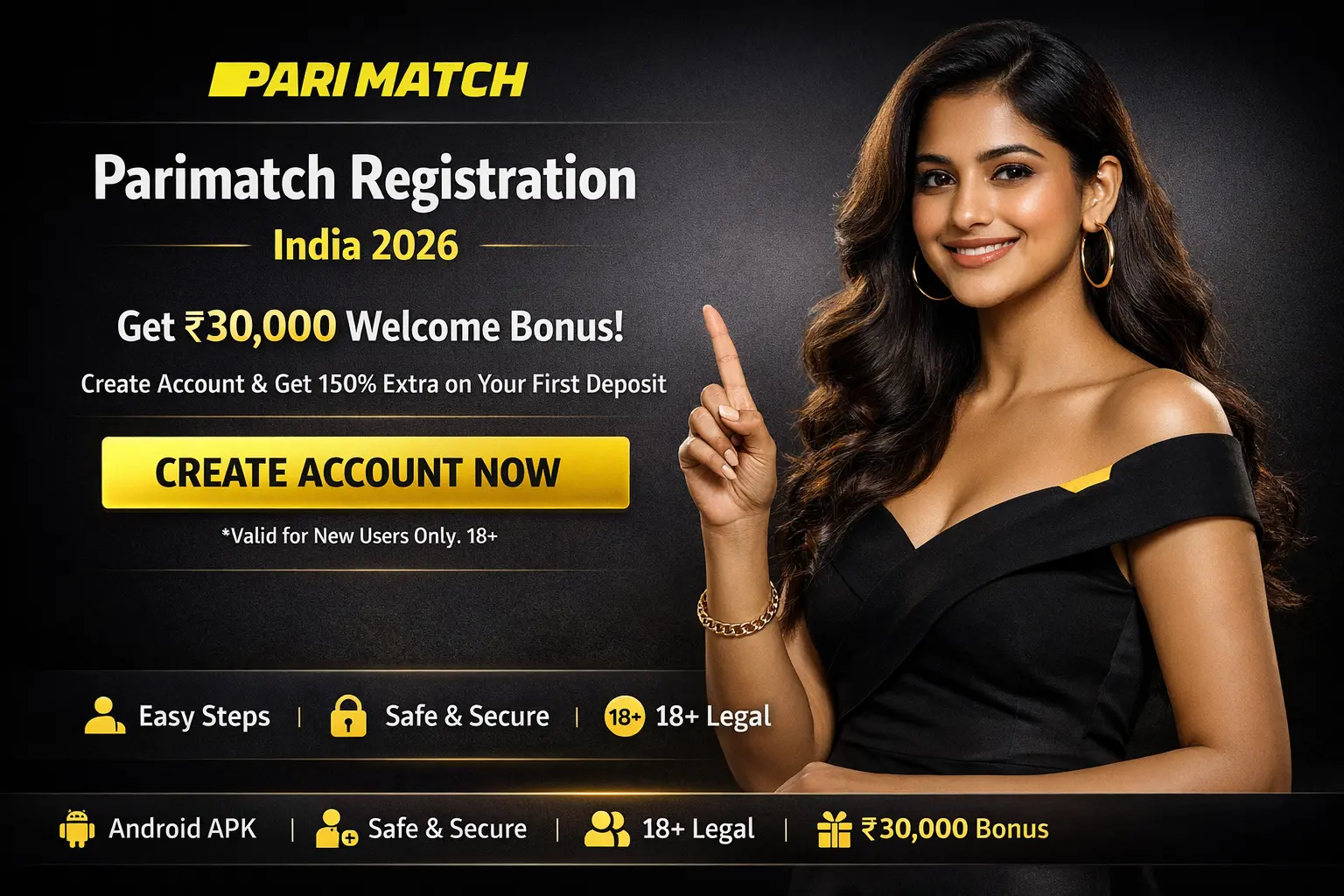Parimatch Registration India - Account Kaise Banaye